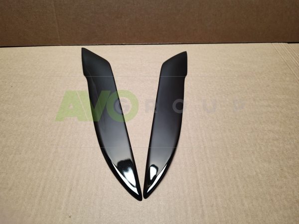 Headlight Eyelids for Toyota Avensis 2003-2009 ABS Gloss