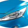 Headlight Eyelids for Ford KA 2009-2016 ABS Gloss