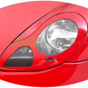 Headlight Eyelids for Porsche Boxster 986 96-04 / 911 996 98-01 ABS Matt