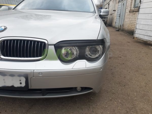 Headlight Eyelids for BMW 7 E65 / E66 01-05 ABS Gloss