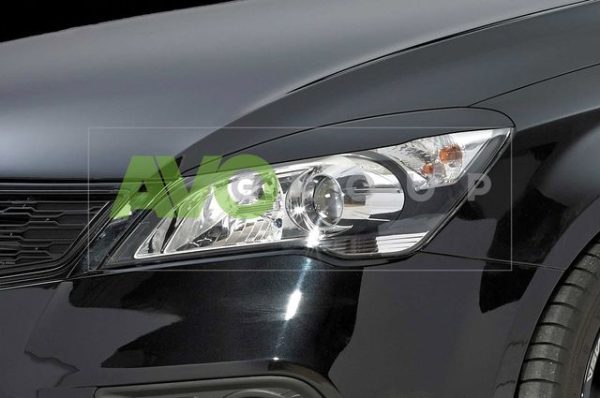 Headlight Eyelids for Kia Ceed ProCeed 1 ED 2009-2012 ABS Matt