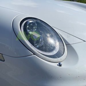 Priekšējo lukturu uzlikas uzacis priekš Porsche 911 997 2004-2013 ABS Gloss