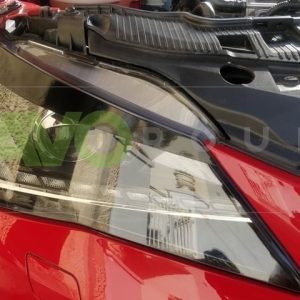 Priekšējo lukturu uzlikas uzacis priekš Seat Ibiza 2012-2015 6J ABS Gloss