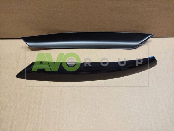 Headlight Eyelids for VW / Volkswagen EOS 2006-2009 ABS Gloss