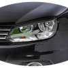 Priekšējo lukturu uzlikas uzacis priekš VW / Volkswagen EOS 2010-2015 ABS Gloss - Image 3