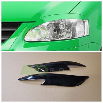 Headlight Eyelids for VW Volkswagen FOX 2005-2011 ABS Gloss