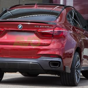 Rear bumper diffuser for BMW X6 F16 2014-2018