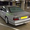 Rear bumper for Mercedes-Benz E W124 G3 1984-1996