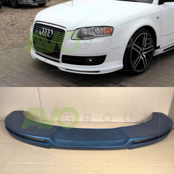 Front spoiler splitter for Audi A4 B7 Sedan Avant 2004-2008