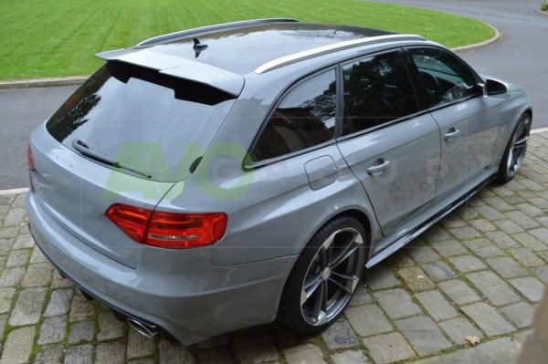 RS4 Look Rear Trunk Spoiler for Audi A4 B8 (8K) Avant 2008-2016