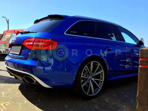 RS4 Look Rear Trunk Spoiler for Audi A4 B8 (8K) Avant 2008-2016