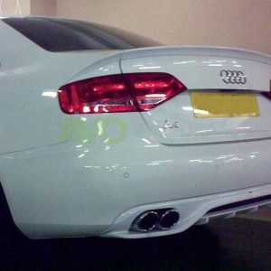 Twin Double Exhaust Diffuser for Audi A4 B8 Sedan Avant 2008-2011