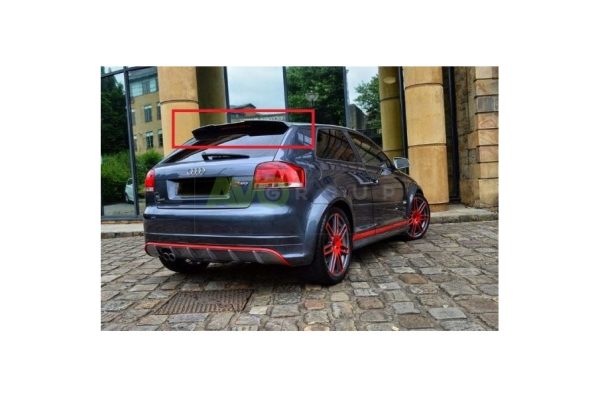 RS3 Look Roof Spoiler for Audi A3 8P 3D 2003-2013