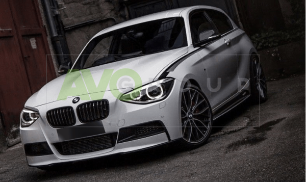 Front Spoiler Splitter for BMW 1 F20 / F21 2011-2015 v4