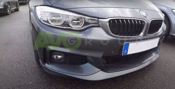 Front Spoiler Splitter for BMW 4 F32 / F33 / F36 2013-2021 M-tech v2
