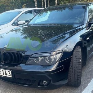 Priekšējo lukturu uzlikas uzacis priekš BMW 7 LCI E65 / E66 2005-2008 ABS Gloss