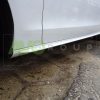 Sideskirts addon S Line Extension blades for AUDI A5 S5 B8 2007-2016 ABS Matt