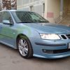 AERO Look Front Spoiler Splitter for Saab 9-3 Mk2 Sedan / Combi 2002-2008