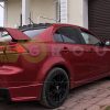 Ralliart style rear boot trunk door spoiler for Mitsubishi Lancer X 10