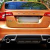 Rear Bumper Diffuser for Volvo S60 / V60 2010-2018 v2