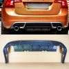 Rear Bumper Diffuser for Volvo S60 / V60 2010-2018 v2