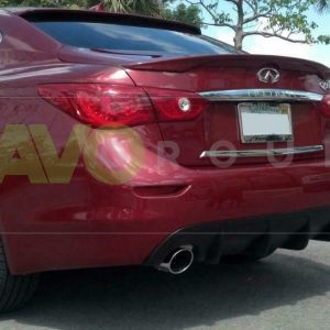Rear boot trunk door spoiler for Infiniti Q50 2013-