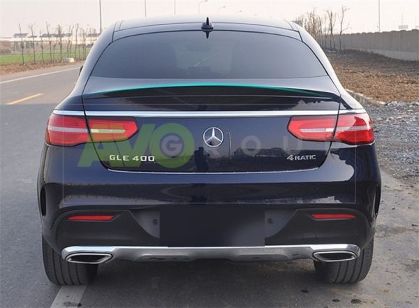 Rear boot trunk door spoiler for MB GLE C292 Coupe 2015- v1