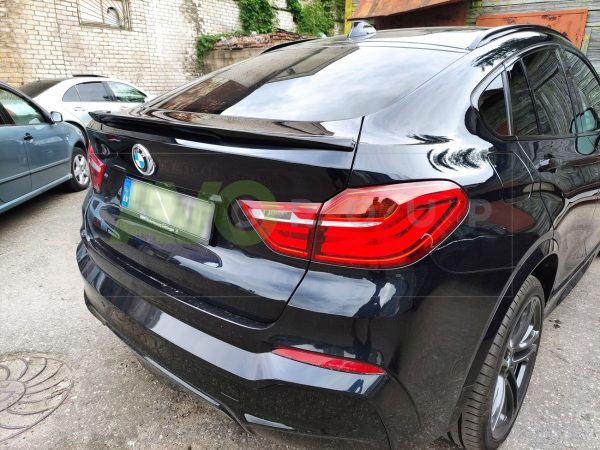 Rear trunk door spoiler for BMW X4 F26 2014-2018 Performance ABS