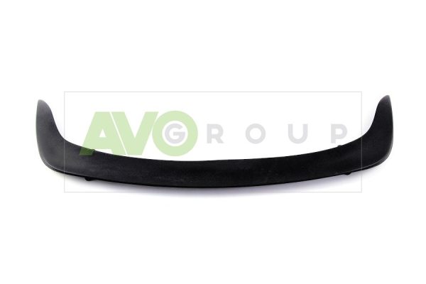 Rear trunk door spoiler for BMW X6 E71 / E72 2008-2014 Black matt