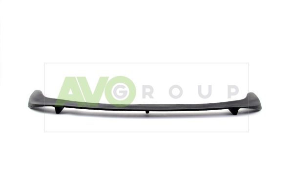 Rear trunk door spoiler for BMW X6 E71 / E72 2008-2014 Black matt