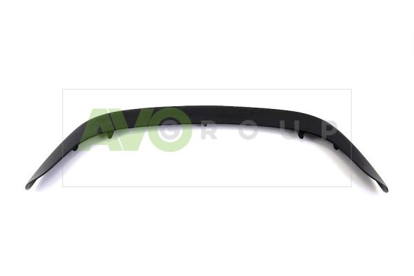 Rear trunk door spoiler for BMW X6 E71 / E72 2008-2014 Black matt