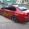 Rear Window Spoiler / sunblind for BMW 5 F10 2010-2016 GRP
