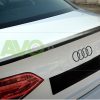 Trunk boot spoiler for AUDI A4 B8 2008-2016 v2