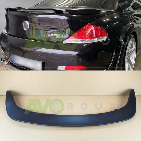 Trunk boot spoiler for BMW 6 E63 / E64 2003-2007