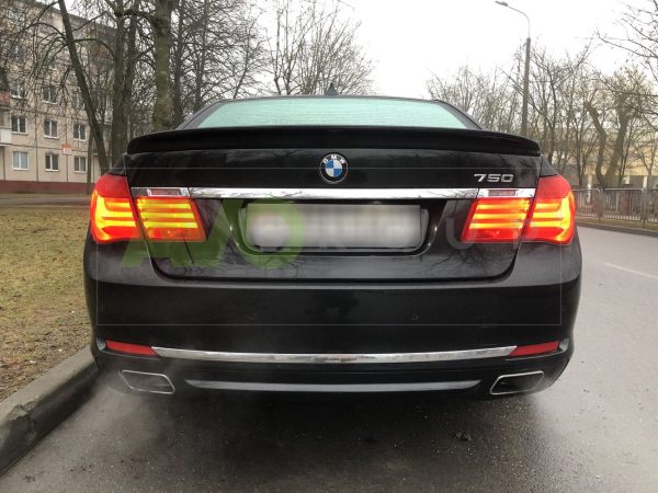 Trunk boot spoiler for BMW 7 F01 / F02 / F03 / F04 2008-2015 v1