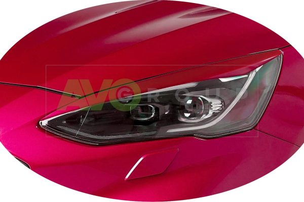 Headlight Eyelids for Ford Focus 4 2018- ABS Gloss