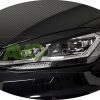 Headlight Eyelids for VW Golf 7 7.5 2017+ ABS Gloss