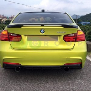 Trunk boot spoiler for BMW 3 F30 2011-2018 v2