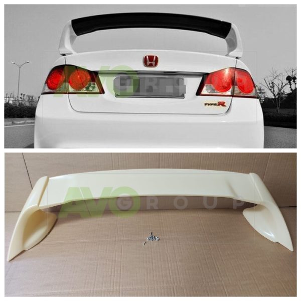 Trunk boot spoiler for Honda Civic 8 Mk8 Sedan 2005-2011