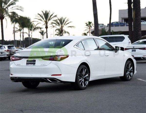 Trunk boot spoiler for LEXUS ES 7 Mk7 xv70 2018-...