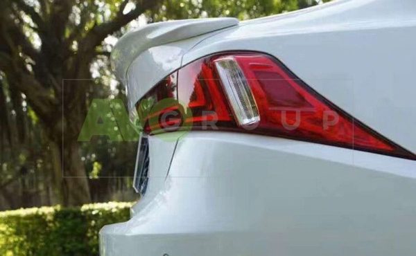 Trunk boot spoiler for LEXUS IS 3 III Mk3 2013-2016 XE30