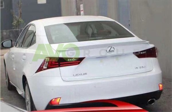 Trunk boot spoiler for LEXUS IS 3 III Mk3 2013-2016 XE30