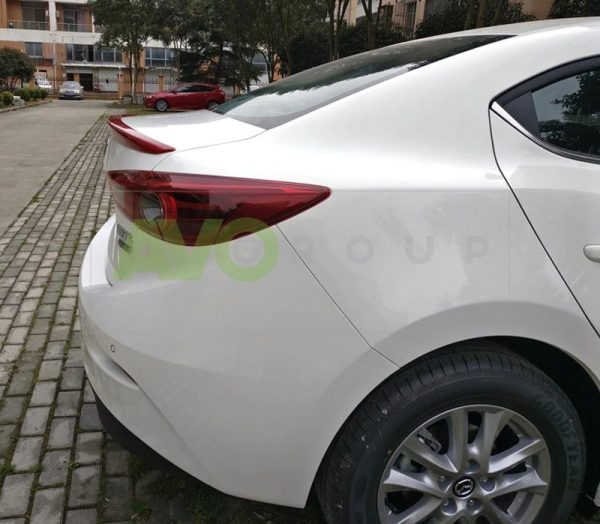 Trunk boot spoiler for Mazda 3 Mk3 BM 2013-2018