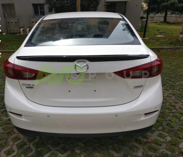 Trunk boot spoiler for Mazda 3 Mk3 BM 2013-2018