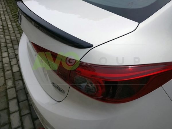 Trunk boot spoiler for Mazda 3 Mk3 BM 2013-2018