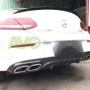 Trunk boot spoiler for Mercedes-Benz С-Class С205 2015-2018