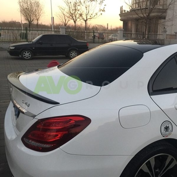 Trunk boot spoiler for Mercedes-Benz С-Class W205 2014-2018
