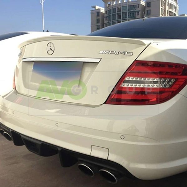 Trunk boot  spoiler for Mercedes-Benz С-Class W204