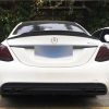 Trunk boot spoiler for Mercedes-Benz С-Class W205 2014-2018 v3