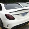 Trunk boot spoiler for Mercedes-Benz С-Class W205 2014-2018 v3